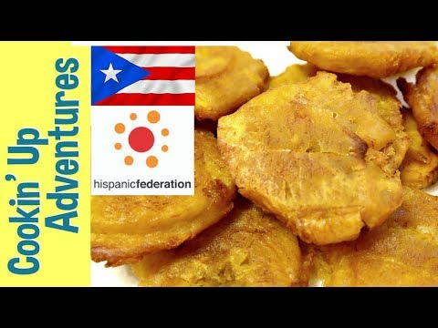 Puerto Rican Tostones/Fried Plantains for Disaster Relief