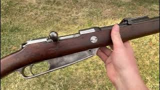 German Gewehr 88 POV firing