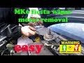 How to change the wiper motor on a Ford Fiesta MK6
