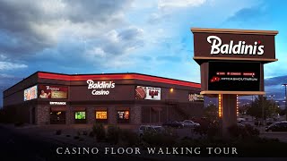 WALKING TOUR of BALDINI'S CASINO in RENO Nevada #casino #walkingtour #reno