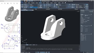 Zwcad 2022 Basic 3D Modeling Tutorial For Beginner Complete