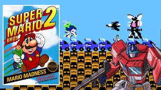 Super Mario Bros 2 Transformers NES mod from 1997 - Mike Matei Live