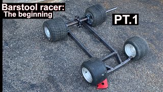 CUSTOM BARSTOOL RACER KART BUILD PT.1