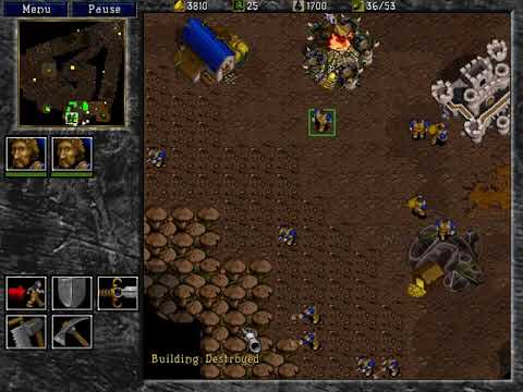 Warcraft 2: Beyond the Dark Portal - Human Mission 4: Beyond the Dark Portal (Walkthrough)