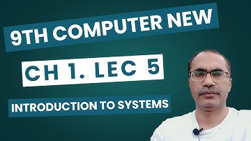 9Th Class Computer New Book 2025 || PCTB || Chapter 1, Lecture 5