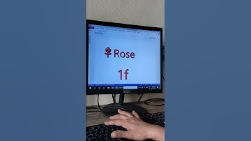Ms Word Apply in Rose code symbol #computer #education #computertechnic #study #motivation #students