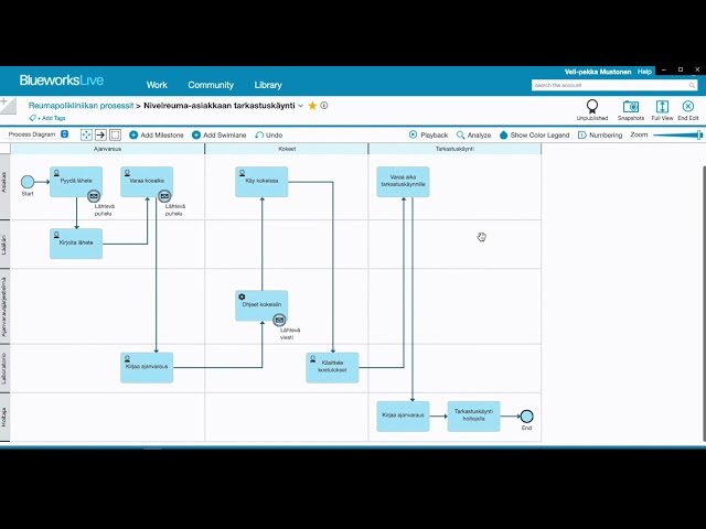 Blueworks Live demo – prosessien tavoitteellinen kuvaaminen on muutakin kuin vuokaavioiden piirtelyä