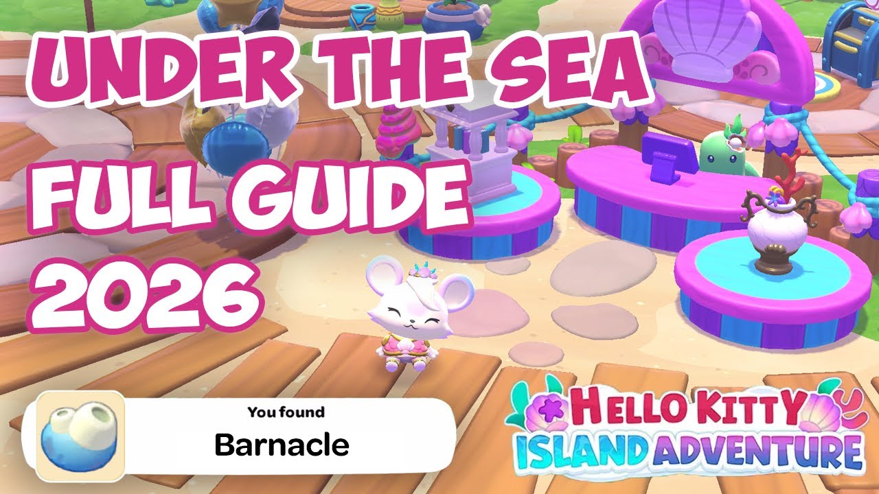 Under the Sea Celebration 2026 Hello Kitty Island Adventure