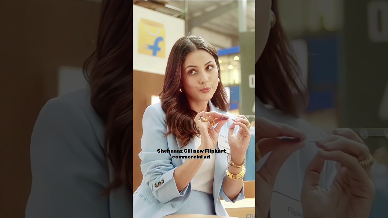 Flipkart commercial ad ft. Shehnaaz Gill #shorts #shehnaazgill #flipkart