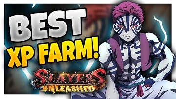 SLAYERS UNLEASHED BEST WAY TO LEVEL UP!