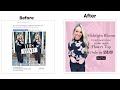 Recreating a Luxury Boutique Ad in Adobe Illustrator | Before & After Ad Design