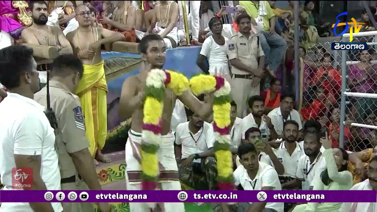 Bhadradri Ready For Sita, Rama Kalyanam | రాములోరి కల్యాణానికి ముస్తాబైన భద్రాద్రి దివ్యక్షేత్రం