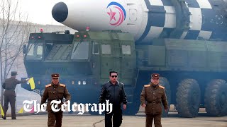 North Korea tests its 'largest intercontinental ballistic missile test ever'