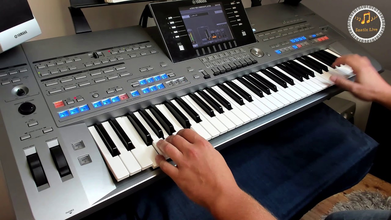 Wódka musi być ( Cover by Szatix Live ) Yamaha Tyros 5 lata 80
