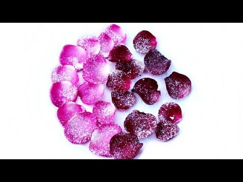 CANDIED ROSE PETALS