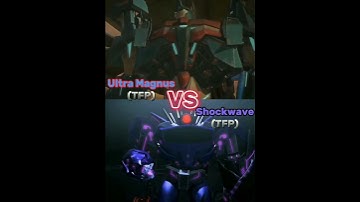 Ultra Magnus(TFP) vs Shockwave(TFP)  #transformers#shorts