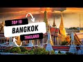 Top 10 Things To Do Bangkok Thailand