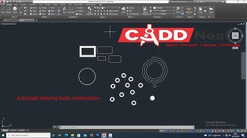 continuation of AutovCadd drawing tools- CADD Nest