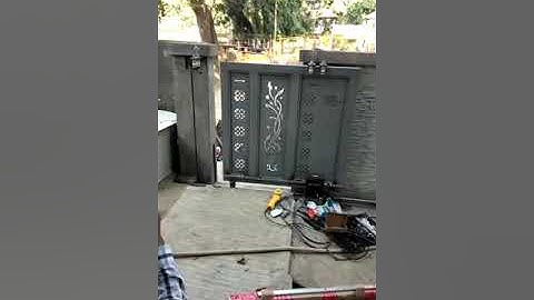 Small sliding wicket gate motorized done by Krishna home automation +919016042525