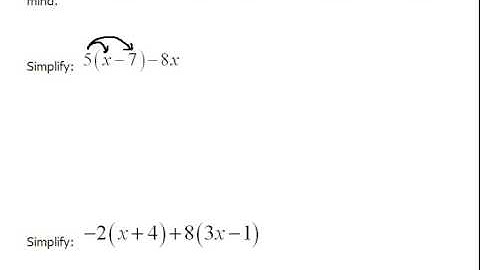 Simplifying Expressions with Distribution 3.1