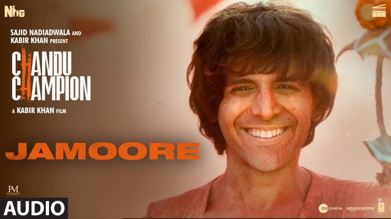 Watch Chandu Champion: Jamoore (Audio) | Kartik Aaryan | Pritam, Mame Khan, Kailash Waghmare, Amitabh B on YouTube Watch Chandu Champion: Jamoore (Audio) | Kartik Aaryan | Pritam, Mame Khan, Kailash Waghmare, Amitabh B on YouTube