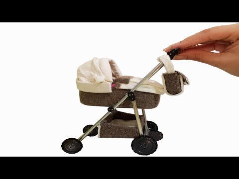 miniature baby carriage