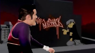 The Nutshack Theme but every time they say Nutshack, Robbie Rotten tells your kids not to watch it