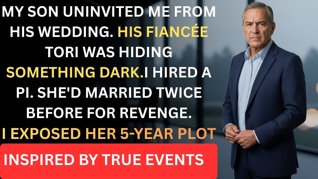 My Son Uninvited Me From His Wedding — I Hired a PI and Exposed His Fiancée's Revenge Plot