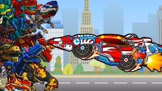 Microceratus Car | Dino Robot Battle Arena - Full Game Play screenshot 3