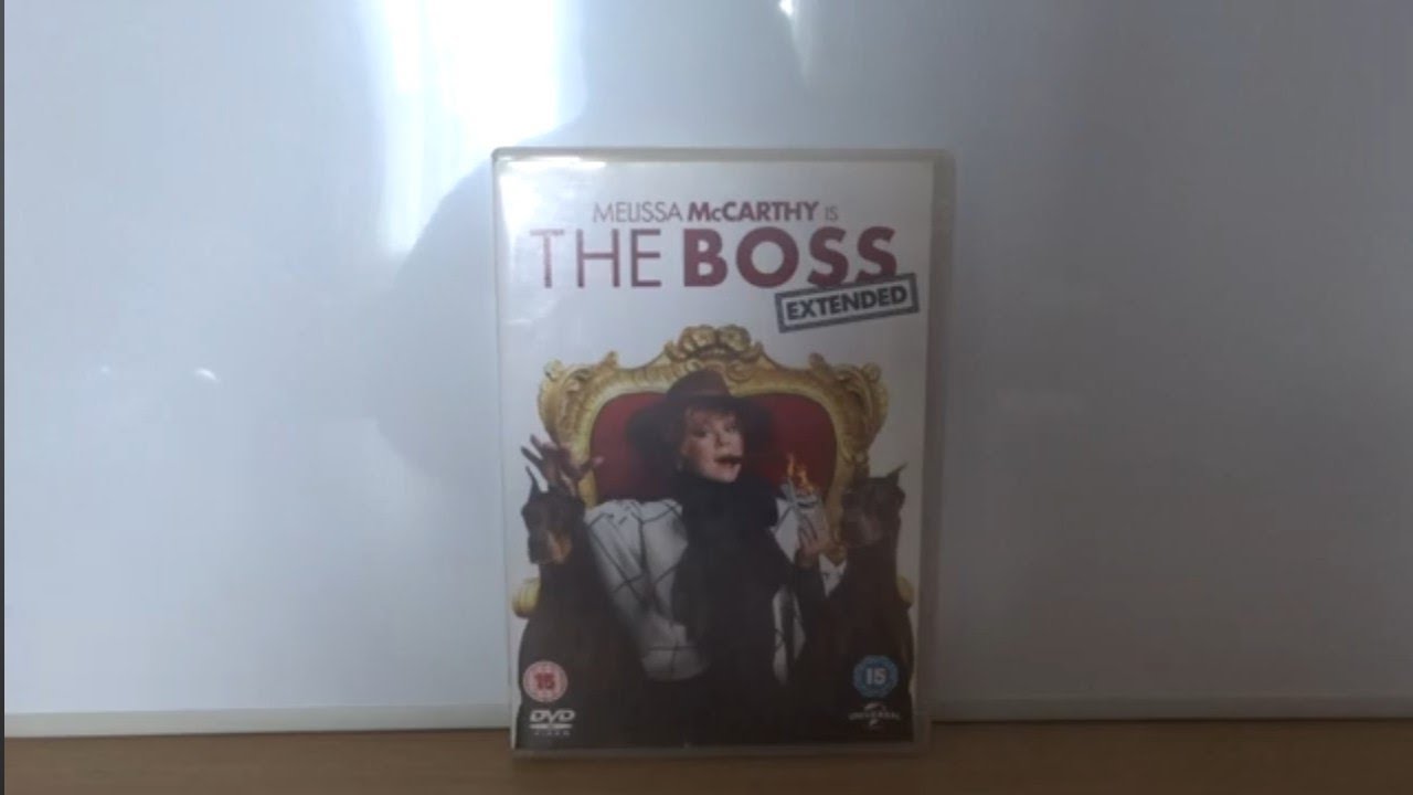 The Boss (UK) DVD Unboxing - YouTube