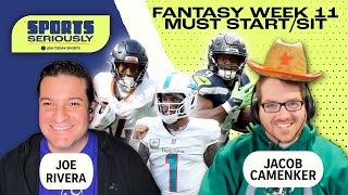 Week 11 Fantasy Football: Tua Tagovailoa and Woody Marks up, Kenneth Walker and Xavier Worthy down