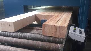 Nr  88 HF-Press line for gluing of beams High Frequency Press Line For Laminated Beams