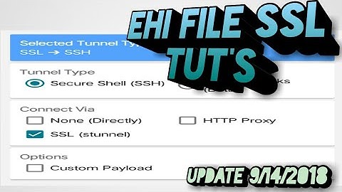 Make Ehi file SSL for Http Injector