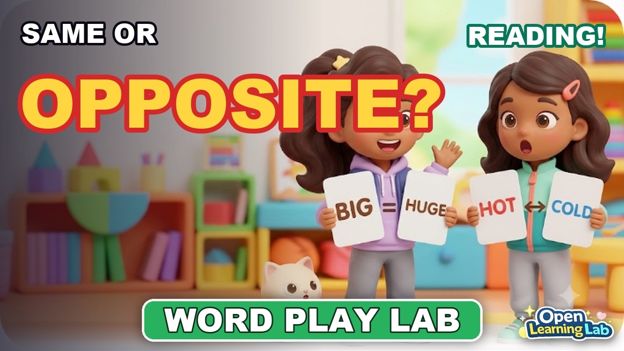 What Are Synonyms and Antonyms? | ELA for Kids