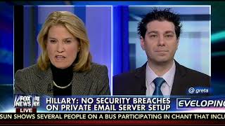 Vinny Troia and Greta discuss the location of Hilary Clinton's emails