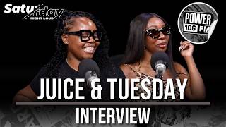 Juice And Tuesday On Creating Their Viral Song "Juice Week Pt. 2" Plus New Music On The Way!
