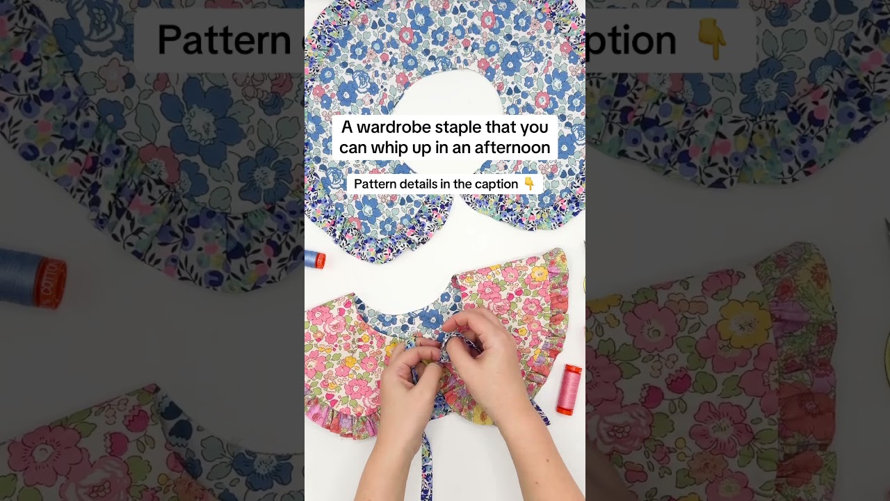 Liberty ruffle collar: the definition of dopamine dressing ✨ | Alice Caroline