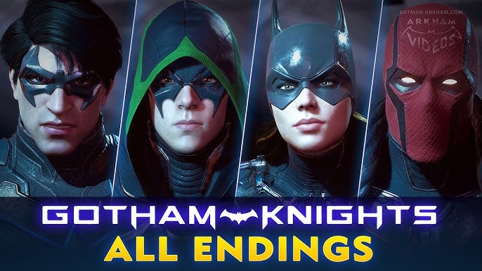 Gotham Knights - All Characters Trailers [4K] 