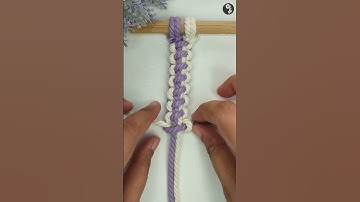 #shorts VARIATION OF SQUARE KNOT 2