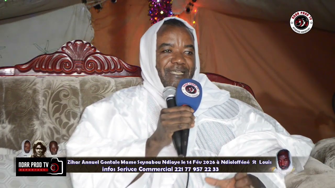 Zihar Annuel Gontale Mame Seynadou Ndiaye le 14 février 2026 à Ndioloffene st louis Partie 10