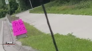 After fumbled first date, Florida man puts apology signs all over town