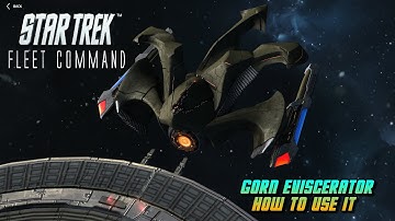 Star Trek Fleet Command Gorn Eviscerator How To Use It (STFC)