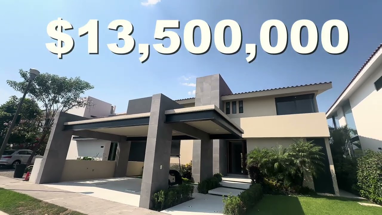 🏌️‍♂️ Casa en Paraíso Country Club por $12,900,000 – Vista al green y acabados de lujo