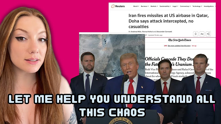 Scared, confused and overwhelmed about the U.S. bombing Iran? I got you