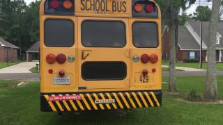 WALKAROUND TOUR OF BUS 429 ST CHARLES PARISH PUBLIC SCHOOLS LOUISIANA