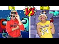 PRO VS NOOB NO AMONG US - Caio Faria !!