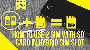 Use DUAL SIM & MEMORY CARD AT THE SAME TIME IN ANY SMARTPHONE!