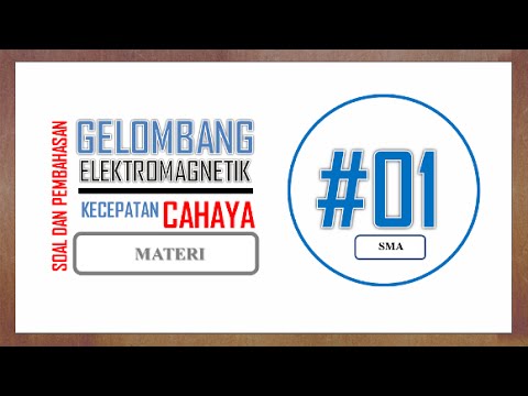 Kecepatan Cahaya Cepat Rambat Gelombang Elektromagnetik 01 Youtube