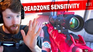 These DEADZONE SETTINGS make everything TOO FAST in Cold War
