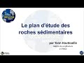 Le plan dtude des roches sdimentaires par yann hautevelle